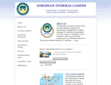 Tablet Screenshot of overseas-campus.info